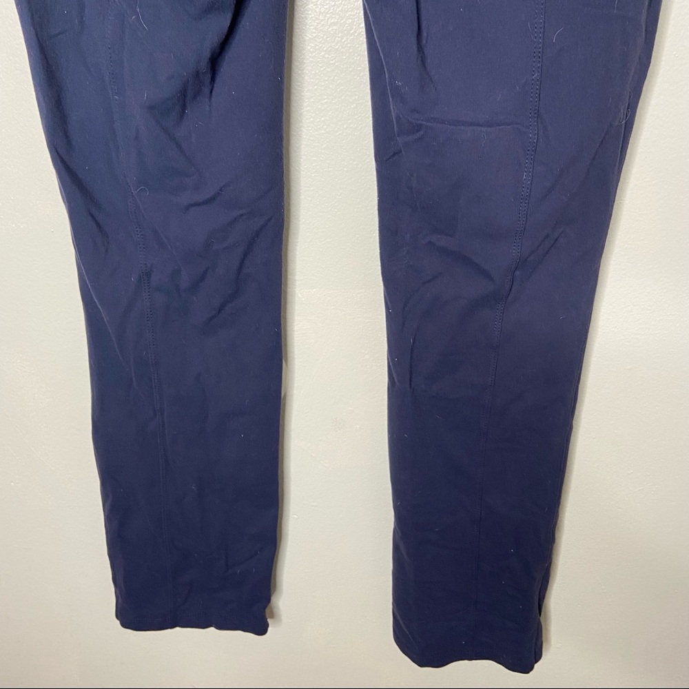 Athleta Navy Straight Leg Leggings Medium - Picture 4 of 9